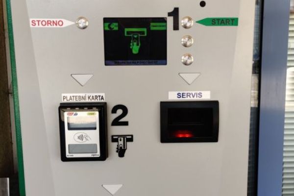 Platební automat na poplatek za pohotovost
