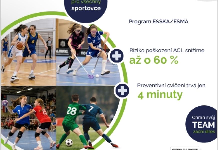 Zachraň koleno: preventivní školení pro sportovce