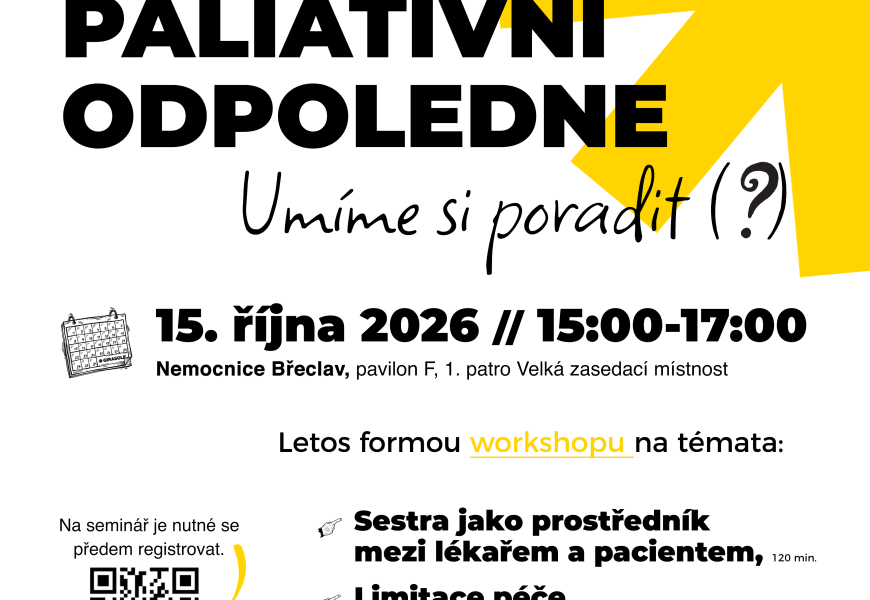 VI. BŘECLAVSKÉ PALIATIVNÍ ODPOLEDNE